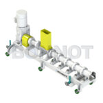 6 in Cooking Extruder